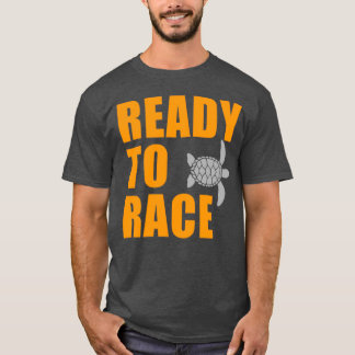 Klaar voor Race Turtle Racing Team Funny Turtle Lo T-shirt