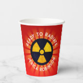 Klaar voor radiografie papieren bekers (Achterkant)