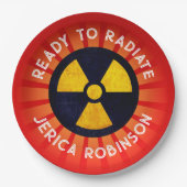 Klaar voor radiografie papieren bordje (Voorkant)