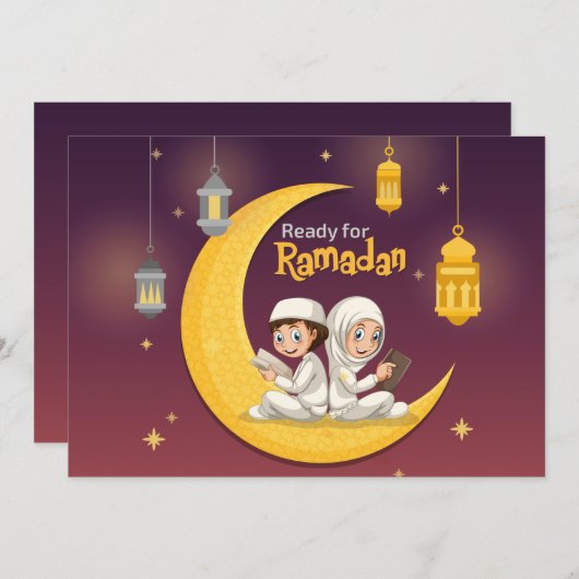 Klaar voor Ramadan (Voorkant / Achterkant)