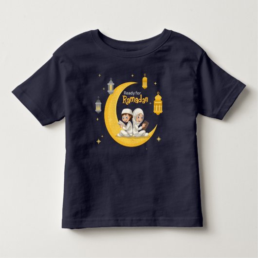 Klaar voor Ramadan Kinder Shirts (Voorkant)