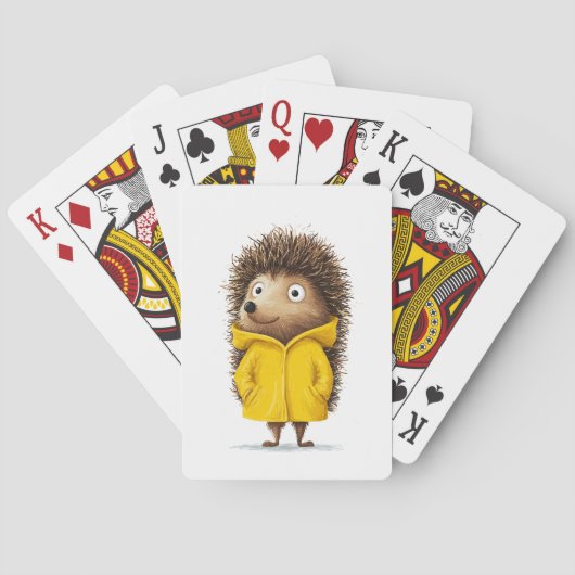 Klaar voor regen pokerkaarten (Achterkant)