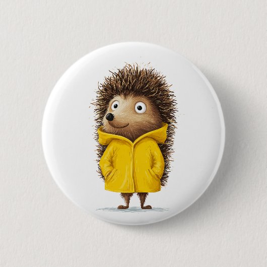 Klaar voor regen ronde button 5,7 cm (Voorkant)
