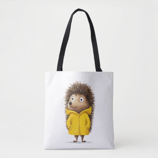 Klaar voor regen tote bag (Voorkant)