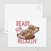 Klaar voor Relaxin Briefkaart (Voorkant / Achterkant)