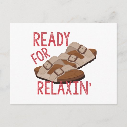 Klaar voor Relaxin Briefkaart (Voorkant)