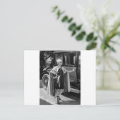 Klaar voor ruste, jaren '20 briefkaart (Staand voorkant)