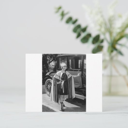 Klaar voor ruste, jaren '20 briefkaart (Staand voorkant)