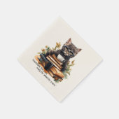 Klaar voor school als een baas servet (Hoek)