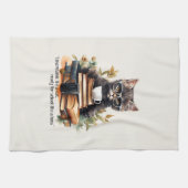 Klaar voor school als een baas theedoek (Horizontaal)