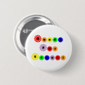 Klaar voor school ronde button 5,7 cm (Voorkant /achterkant)
