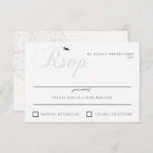 Klaar voor start RSVP kaartje (Voorkant / Achterkant)