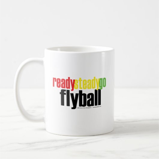 Klaar voor steady Go Flyball Koffiemok (Links)