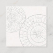 Klaar voor Take Off QR Code Bruiloft Informatiekaartje (Achterkant)