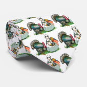  klaar voor Thanksgiving Stropdas (Opgerold)