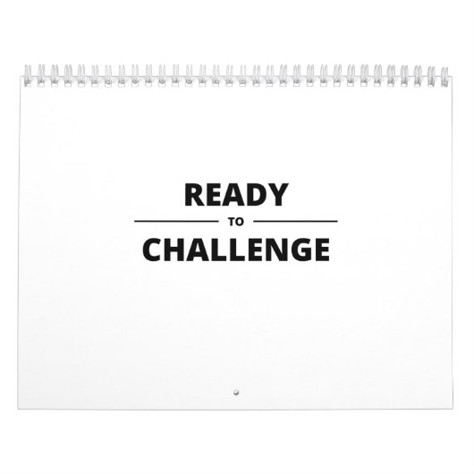 KLAAR VOOR UITDAGING KALENDER (Hoes)