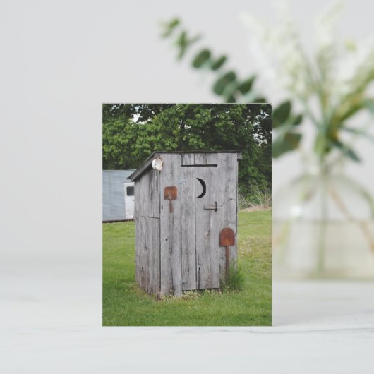 Klaar voor uiteinden briefkaart (Staand voorkant)