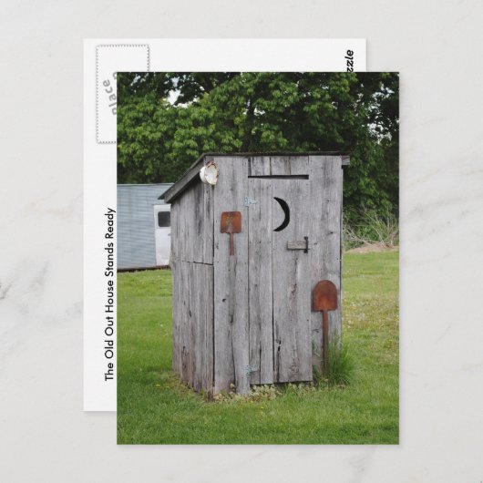 Klaar voor uiteinden briefkaart (Voorkant / Achterkant)