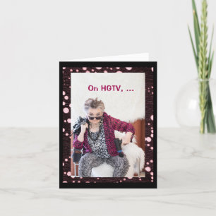 Klaar voor vacuüm gevouwen Wenskaart Kaart