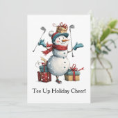 Klaar voor vakantiekiekte! feestdagenkaart (Staand voorkant)