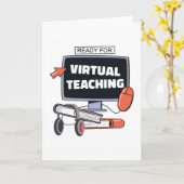 Klaar voor virtueel onderwijs kaart (Gele Bloem)