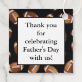 Klaar voor wat Football? Bedankjes Labels (Achterkant)