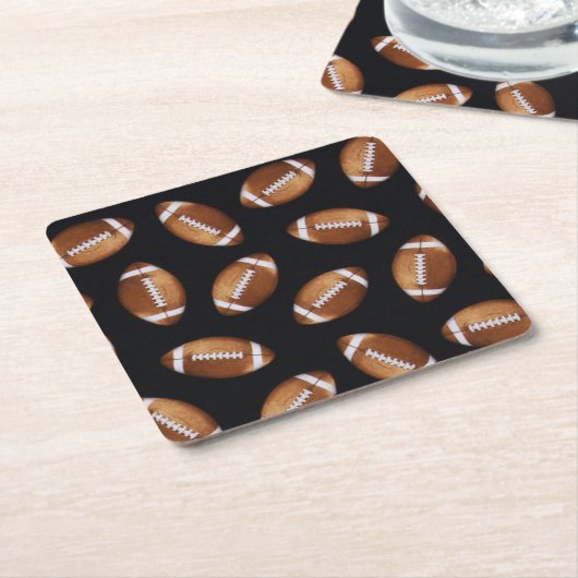 Klaar voor wat Football? Kartonnen Onderzetters (Schuin)