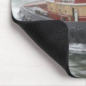 Klaar voor werk muismat (Hoek)