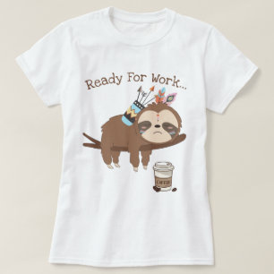Klaar voor werk t-shirt