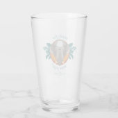 Klaar voor yoga? - De witte lotus Glas (Achterkant)