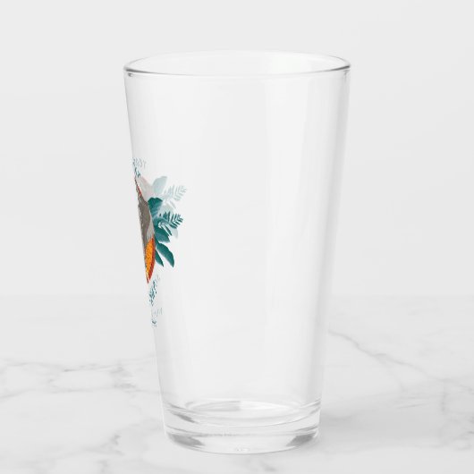 Klaar voor yoga? - De witte lotus Glas (Links)