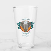 Klaar voor yoga? - De witte lotus Glas (Voorkant)