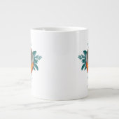 Klaar voor yoga? - De witte lotus Grote Koffiekop (Voorkant)