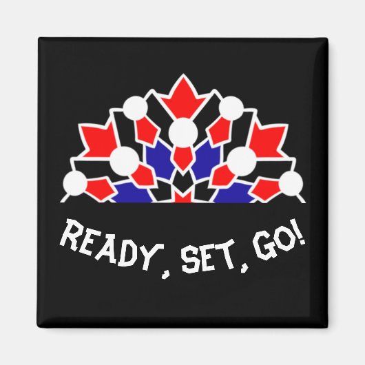 Klaar voor zwarte vierkante magneten (Voorkant)