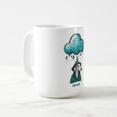 Klaar & voorbereid koffiemok (Voorkant links)