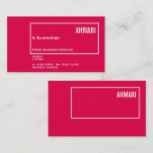 Klaarlijn visitekaartje (Voorkant / Achterkant)