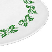 Klaarmaken - Holly Wreath Snijplank (Hoek)