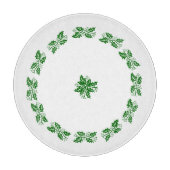 Klaarmaken - Holly Wreath Snijplank (Voorkant)