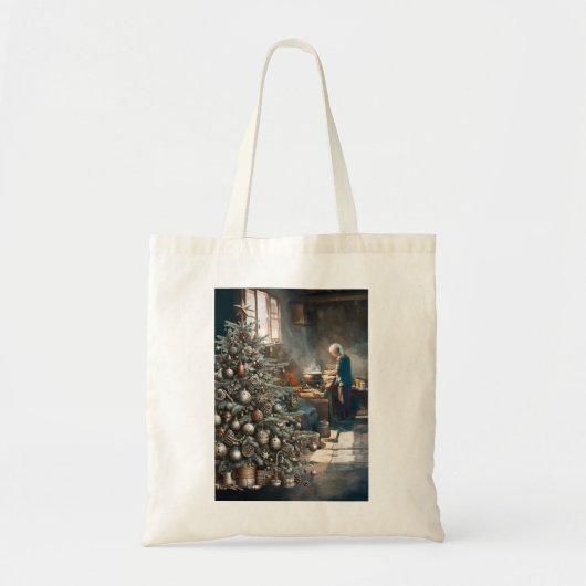 KLAARMAKEN VOOR KERSTDINER TOTE BAG (Voorkant)
