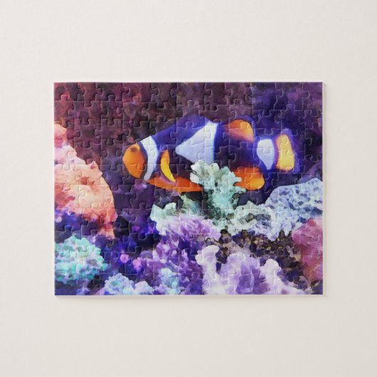 Klabotervis en Koraal Legpuzzel (Horizontaal)