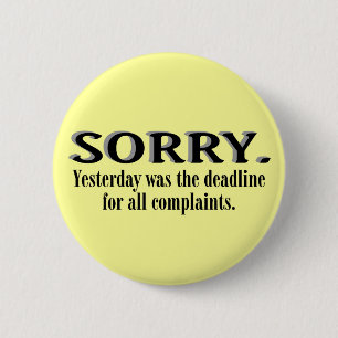 Klacht Terline Button