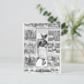 Klacht van het land briefkaart (Staand voorkant)