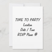 ***KLACHTEN ZIJN KLAAR VOOR STEAM** INVITATIE KAART (Achterkant)