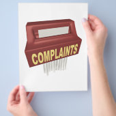 Klachtendoos Flyer (Hand)