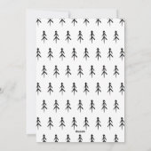 Klad Foto Frame Kerstmis Feestdagenkaart (Achterkant)