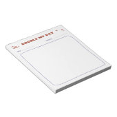 Klad mijn dag notitieblok (Schuin)