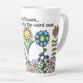 Kladbloem Latte Mok (Rechterhoek)