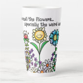 Kladbloem Latte Mok (Voorkant)