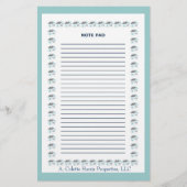 Kladblok - Ontwerp 5 Briefpapier (Voorkant)