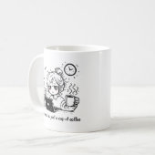Kladderen koffiemok (Voorkant links)